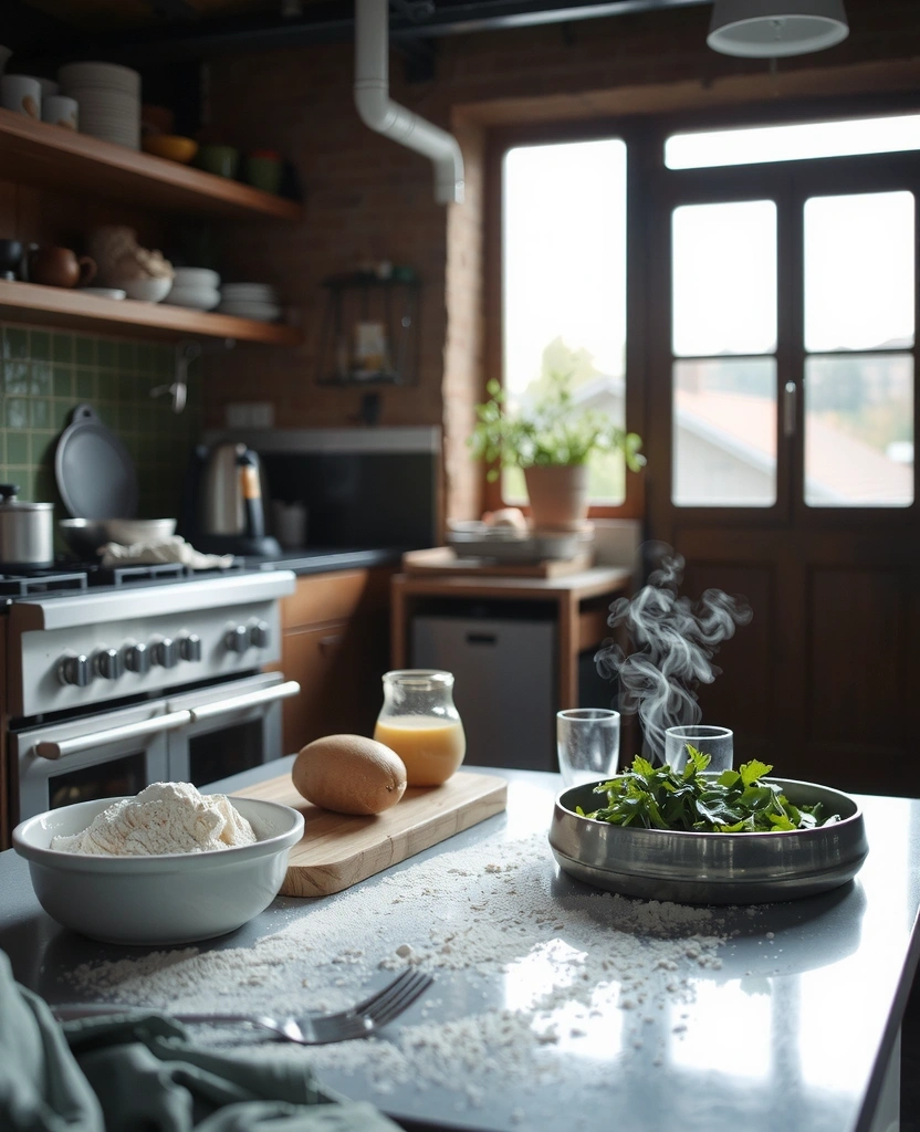 Professionelle Küchenumgebung in Berlin